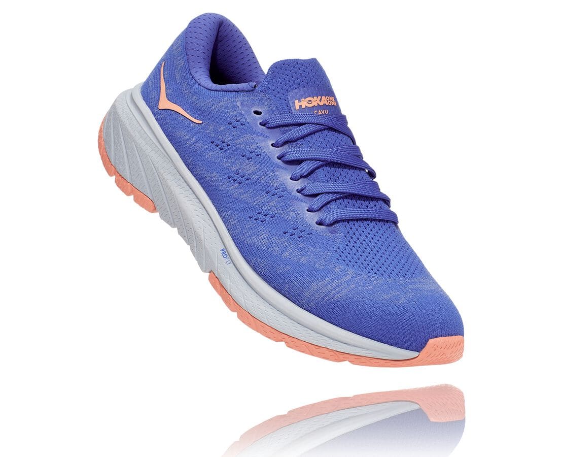 Hoka One One Cavu 3 Női Edzőcipő Kék [OMSDI-4715]